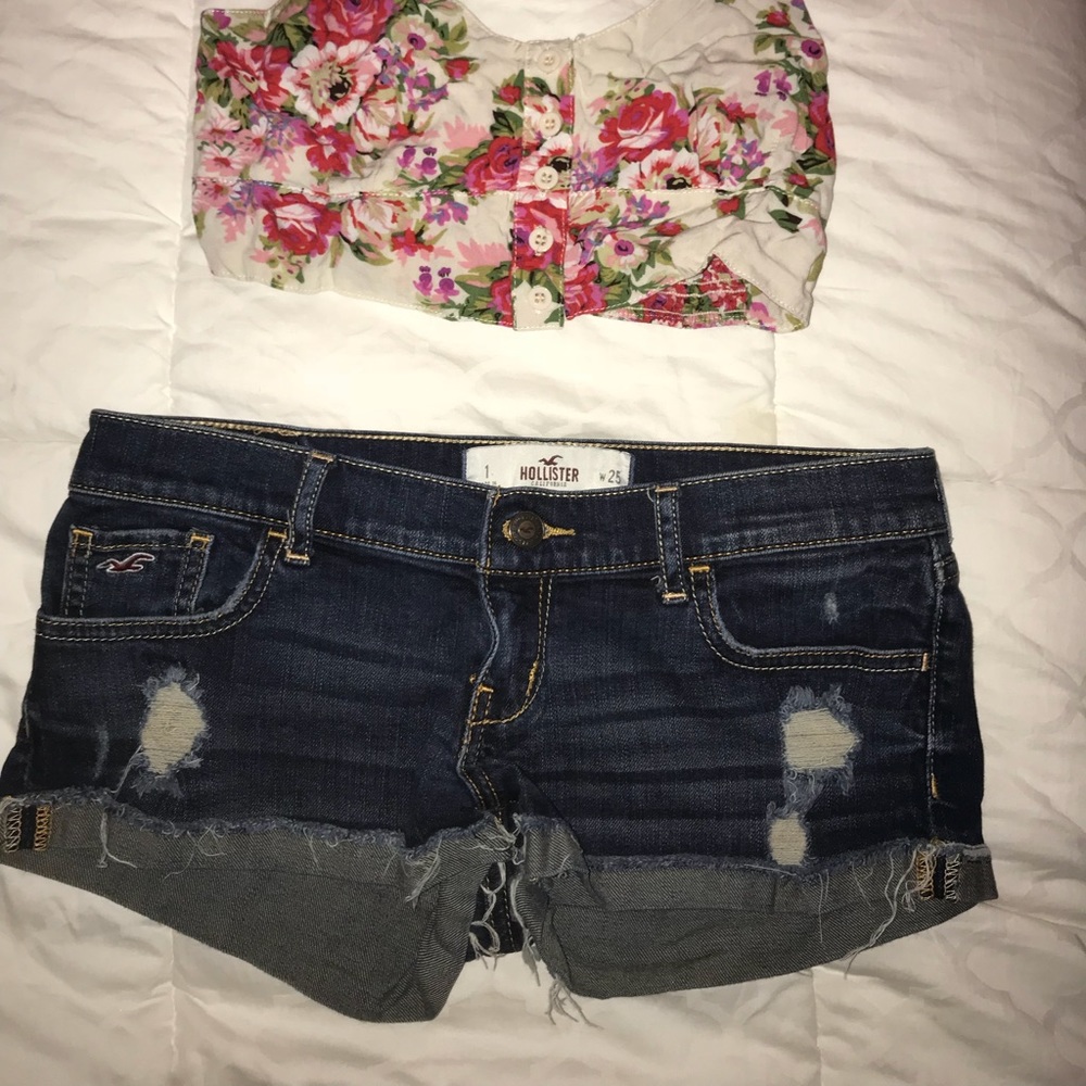 Hollister Jean Shorts Size 1